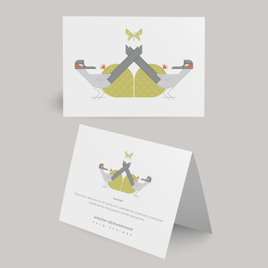 Roadrunner Crossing Greeting Card